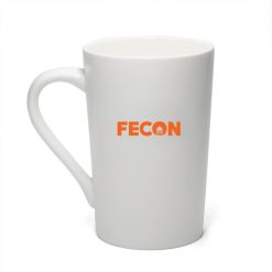 Ly sứ trắng TCT 1003 in logo fecon HG